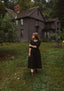 Alcott Dress in Ebony Linen-Preorder